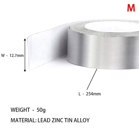 Vægte Golf Bly Tape Vægt Selvklæbende til Træ Jern Putte