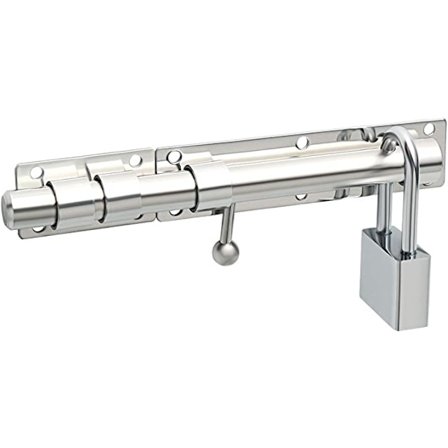 Bolt Dør Lås (Hengelås Ikke Inkludert) Skyvedør Lås