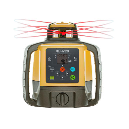 Topcon RL-HV2S Pyörivä laser 2-suuntainen kaltevuus, Lasertyökalut