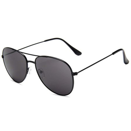 Solbriller pilot kvinner svart glass + senil ledning