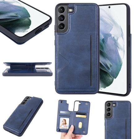 Stilig HANMAN-deksel - Samsung Galaxy S23 Plus Mörkblå