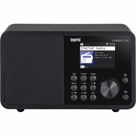 DABMAN i160 DAB+ og internetradio Sort