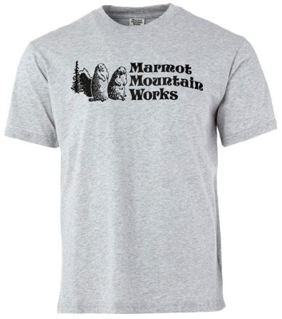 Marmot Men's MMW Tee SS Grey Heather