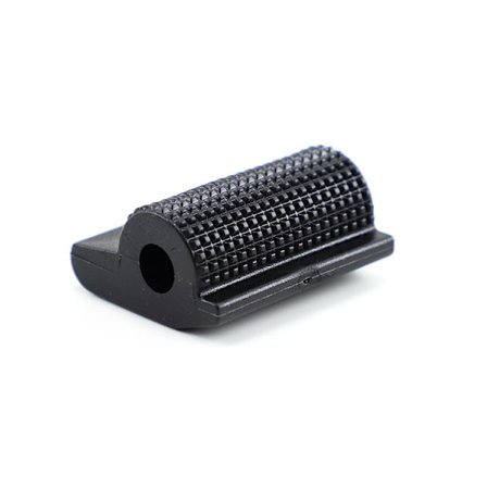 4 stk. sorte gummi gearskiftebeskyttere til motorcykel, skridsikre gearskiftebeskyttere til motorcykel