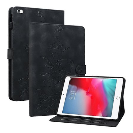 Lily Præget Læder Tablet Smart Cover til iPad mini 5/4/3/2/1