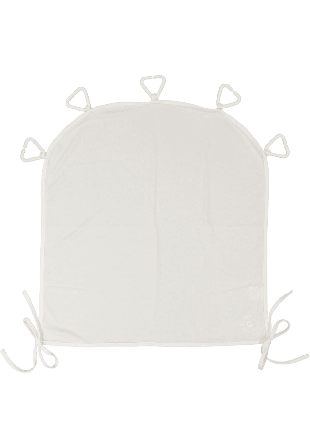 Geggamoja Barnvagnsgardin Uv 50+ Accessoarer Unisex Vit ONESIZE