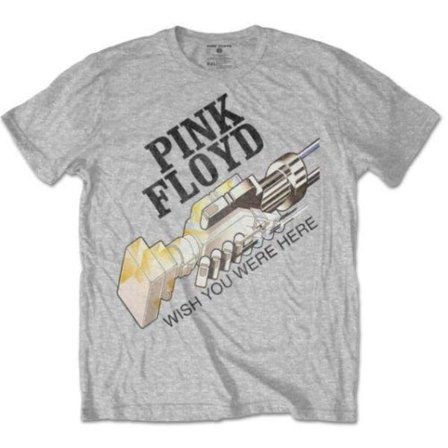 Pink Floyd Unisex Adult Wish You Were Here Robot Shake T-Shirt