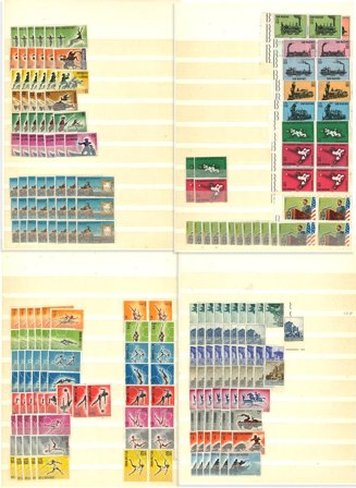 San Marino 1960-1968 - Dublet samling i 1 indstiksbog