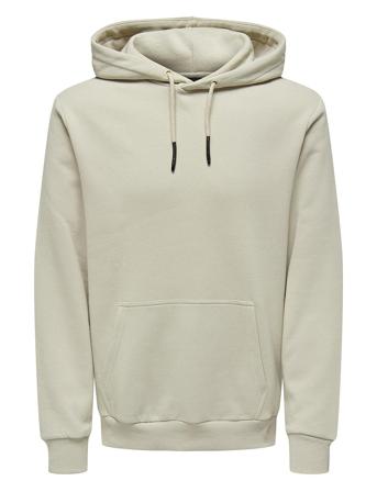 Onsceres Hoodie Sweat Noos Beige ONLY & SONS
