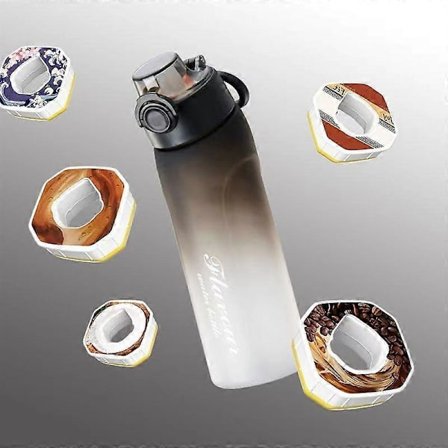 2025 720ML Smaksatt Vattenflaska med 7 Frukt Doftflaska med 1 Smak Poddar (LGL)