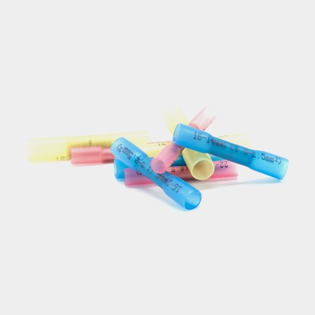 Giunzioni isolate con guaina termorestringente adesiva Oceanflex, per cavo 4 - 6 mm², giallo, confezione da 100