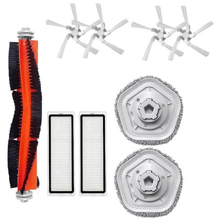 Vaskbar HEPA-filter erstatning for Bot W10 - rengjøringsrobot støvsuger og mopp reservedeler tilbehør