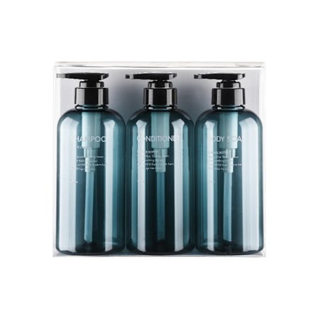 Genopfyldelige dispenserflasker til bruseshampoo Shampoo Balsam Body Wash Flaske