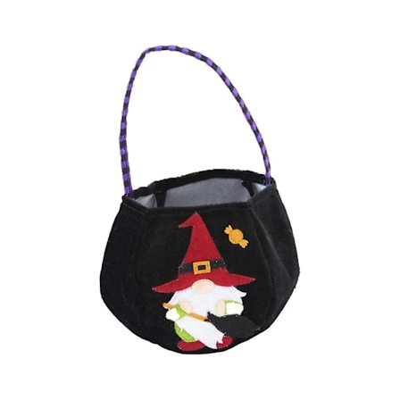 Eller Treat Muleposer Slikpose Fest Børn Græskar Tegneserie Spand Bærbar Gavekurv Halloween Bytte