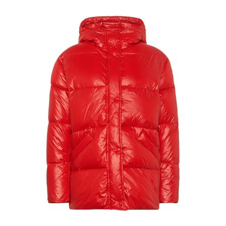 Blauer Logo Patch Down Jacket , Rood , Dames , Maat: S