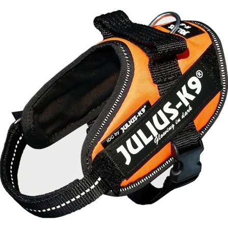 Julius-K9 Idc Harness UV Mini-Mini Dog Harnesses & Dog Collars Orange Mini-Mini