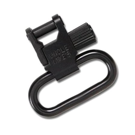 Uncle Mike's Sling Swivel QD SS Tri-Lock 1" Weapon accessories Black OneSize