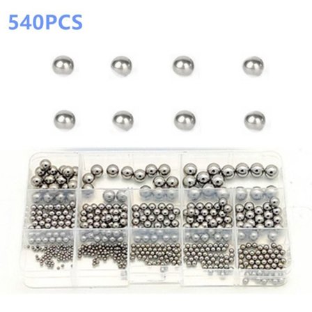 540 stk Solid Kulelager Stål Karbon Stål