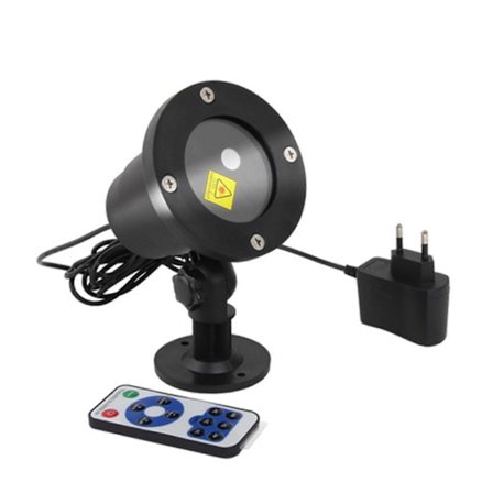 LED Laser Projektorlys Julehagelys Jul Bevegelig Laserlampe Dekor