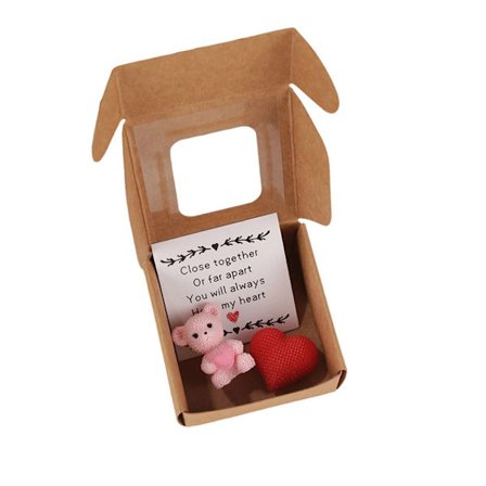 Handgjord Mini Björn Liten Björn I En Låda Mina Små Oro Björnar M