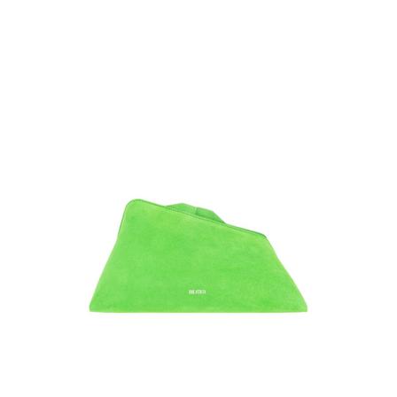 The Attico, Handbag Groen, Dames, Maat:ONE Size,suede,print