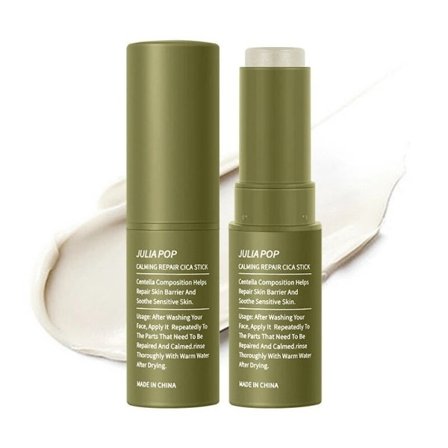 After-Sun Repair Ansikts Rødhet Multi Bounce Balm Stick Centella Asiatica Fuktighetsgivende Reparasjon beroligende Sensitiv Hud Kosmetikk
