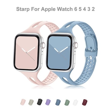 Armband för Apple Watch SE 6 5 4 3 2 blå 38/40mm
