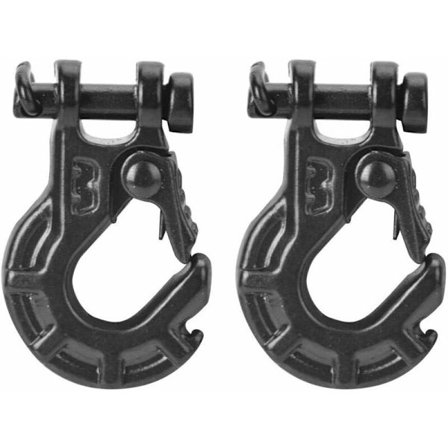 RC Spil-kroge 2 stk metal trailerkroge tilbehør til 1/10 bil Warn T-Audace