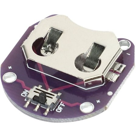 Cr2032 Knapcelle Batteriholder Modul Til Møntcelle Til