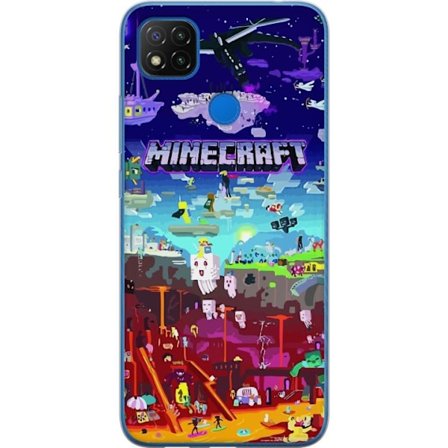 Yhteensopiva Puhelinkuori Xiaomi Xiaomi Redmi 9C NFC MineCraft