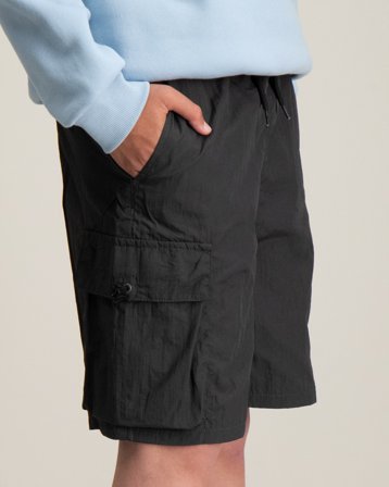 LMTD NLMFIT CARGO SHORTS Grå Shorts Kille - Kids Brand Store