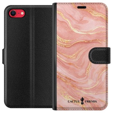 Yhteensopiva Lompakkokotelo Apple Apple iPhone 8 Cactus and Friends – RoseGoldFlow