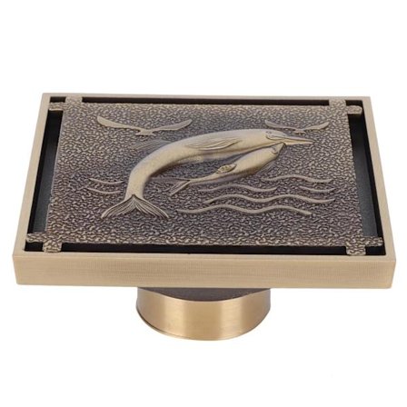 Antiikkinen kuparinen lattiakaivon kansi suihkuun kylpyhuoneen lattiakaivon kansi hotelli kylpyhuoneen tarvikkeisiin