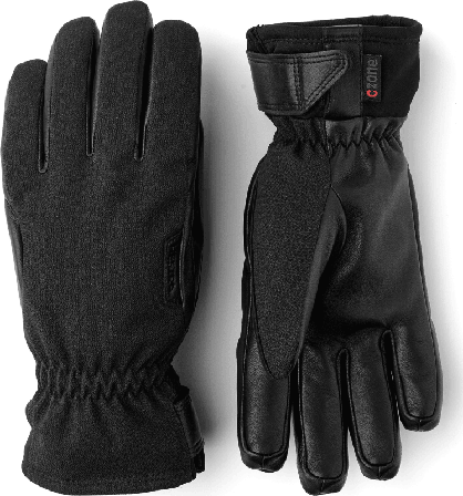 Hestra CZone Primaloft Inverno - 5 Finger Unisex ski gloves Black 7