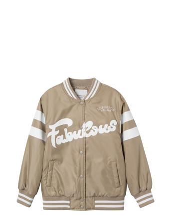 Nkfmaj Bomber Jacket Beige Name It