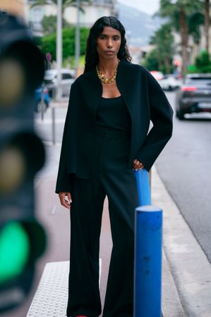 Soft Goat - Short jacket - Cashmere jacket - M - Black