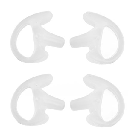 Tvåvägsradio Öronformersättning Miljövänlig Silikon Walkie Talkie Öronform för Tvåvägsradio Tillbehör M 2 Par