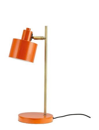 Ocean Orange/ Messing Bordlampe Orange Dyberg Larsen