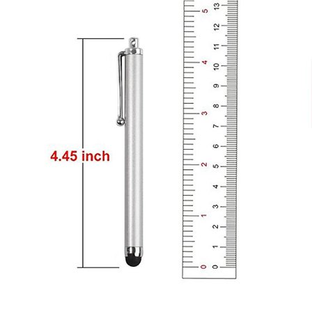 10 st universella kapacitiva pennor, pekskärm kapacitiv penna slumpmässig färg