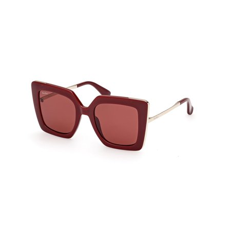 Max Mara -Aurinkolasit - Red Rectangular - Max Mara MM0051 69S 5221