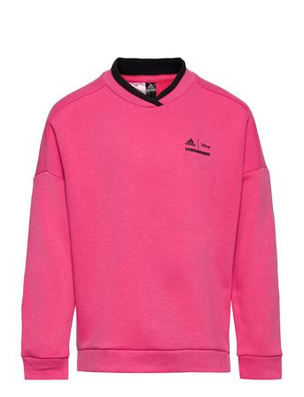 Disney Comfy Princesses Crew Sweatshirt W Pink Adidas Performance