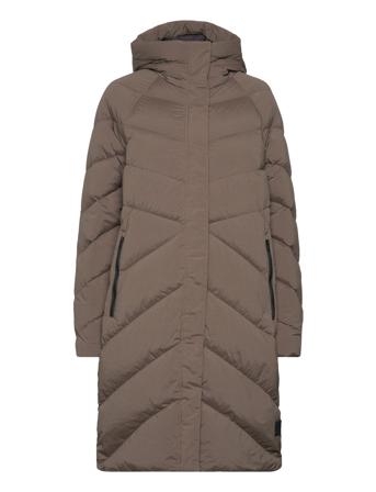 Marienplatz Coat W Fôret Kåpe Brun Jack Wolfskin*Betinget Tilbud
