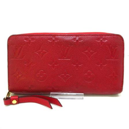 Louis Vuitton Vintage, Pre-owned Leather Wallet Rood, Dames, Maat:ONE Size
