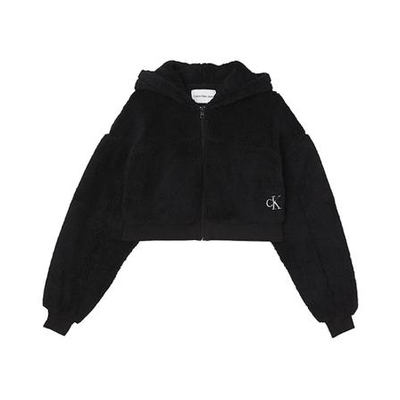 Calvin Klein Jeans, Hoodies Czarny, Kobieta, Rozmiar: XS