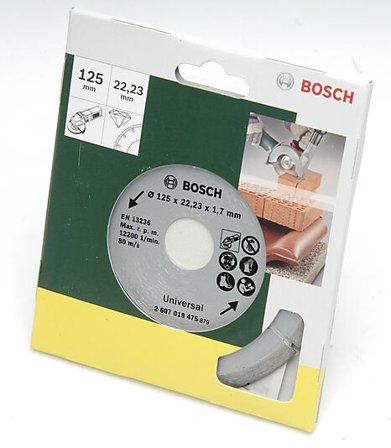 BOSCH DIAMANTKAPPESKIVE Ø125 UNIVERSAL