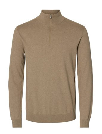 Selected | Slhberg Ls Half Zip Noos | XXL