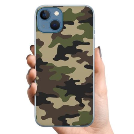 Apple iPhone 13 TPU Mobilcover Skov camo