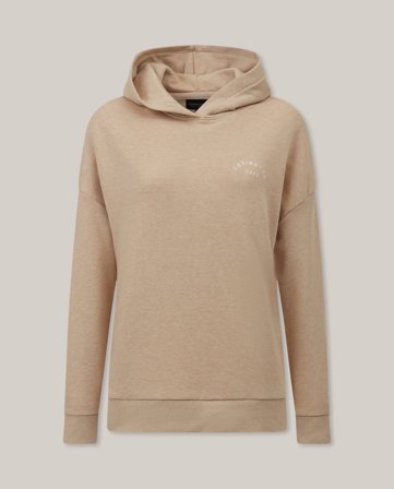 Lexington Alexa cotton hood, beige melange