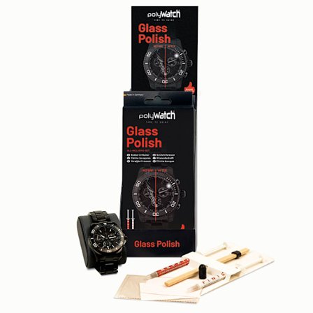 Reparationssæt til ridser i glas - 2-trinsløsning med diamantte