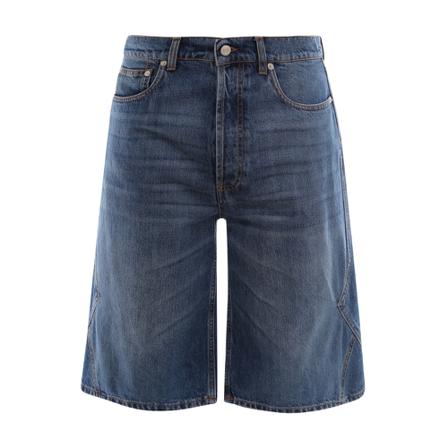 Alexander McQueen Denim Shorts Blå, Herre